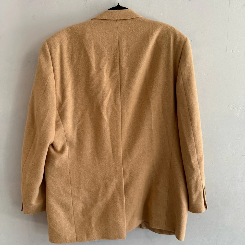 Botany 500  100% Camel Hair Tan Blazer Jacket